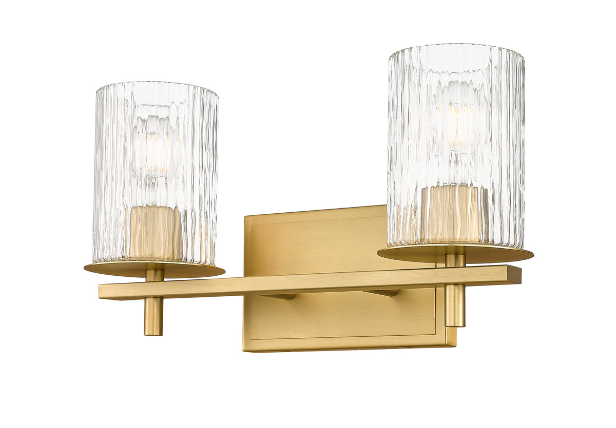 Luminaire de vanité Grayson Or moderne, 16" – vue 4