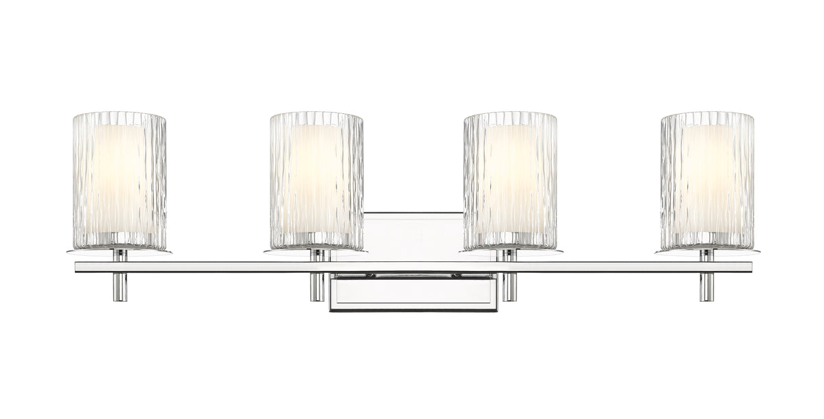 Luminaire de vanité Grayson Chrome, 31" – vue 5