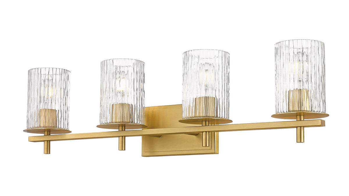 Luminaire de vanité Grayson Or moderne, 31" – vue 4