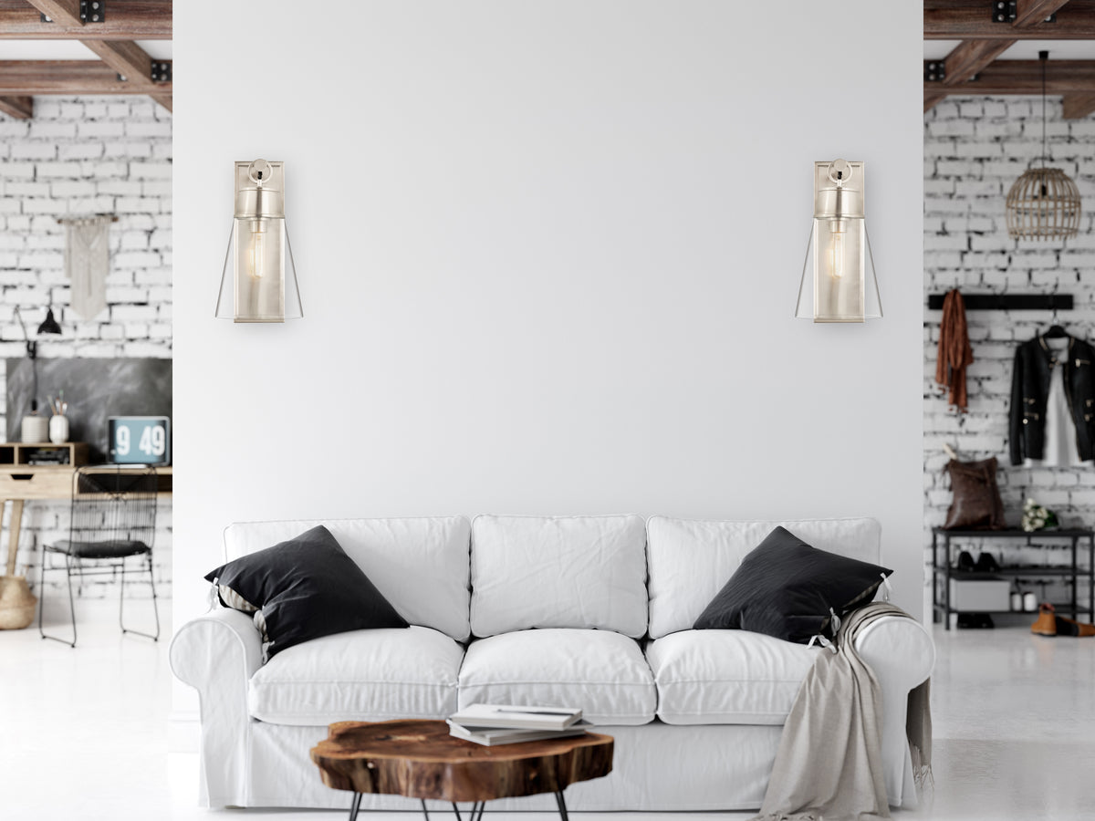 Applique murale Wentworth Nickel brossé, 7 1/2" – vue 2