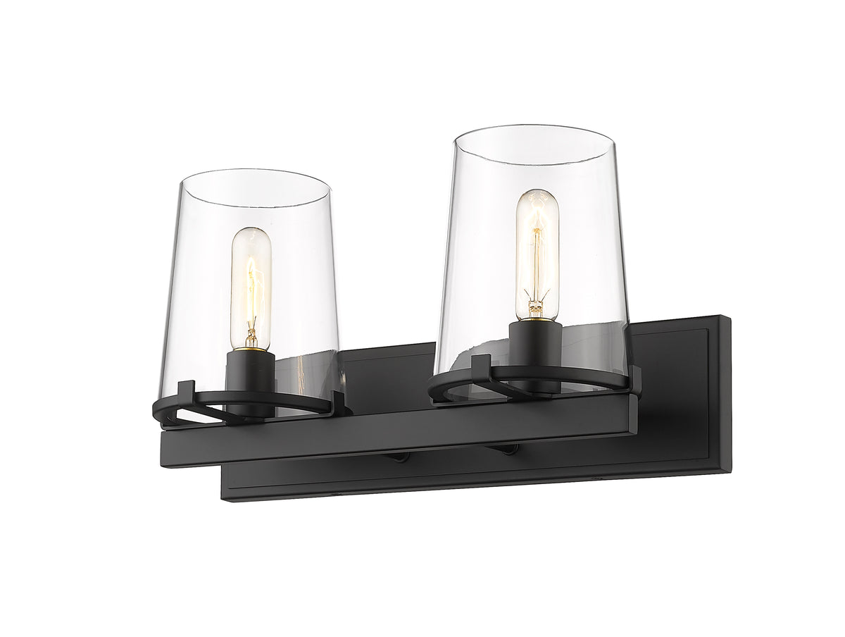 Luminaire de vanité Callista Noir mat, 18 1/4" – vue 5