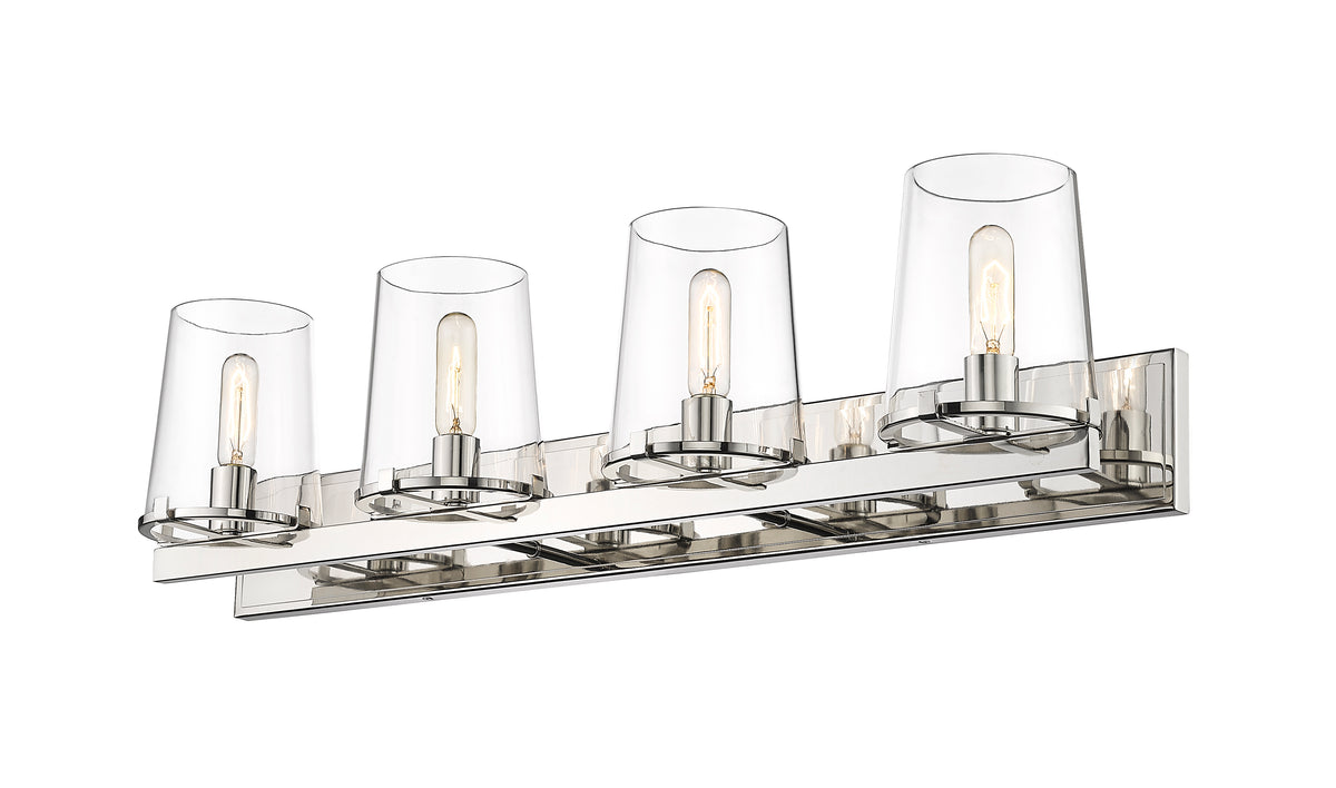Luminaire de vanité Callista Nickel poli, 37 1/2" – vue 5