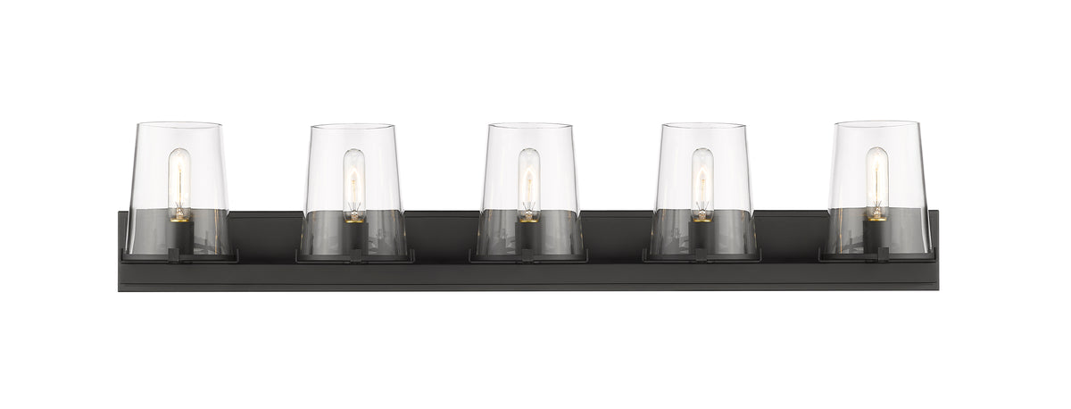 Luminaire de vanité Callista Noir mat, 47" – vue 4