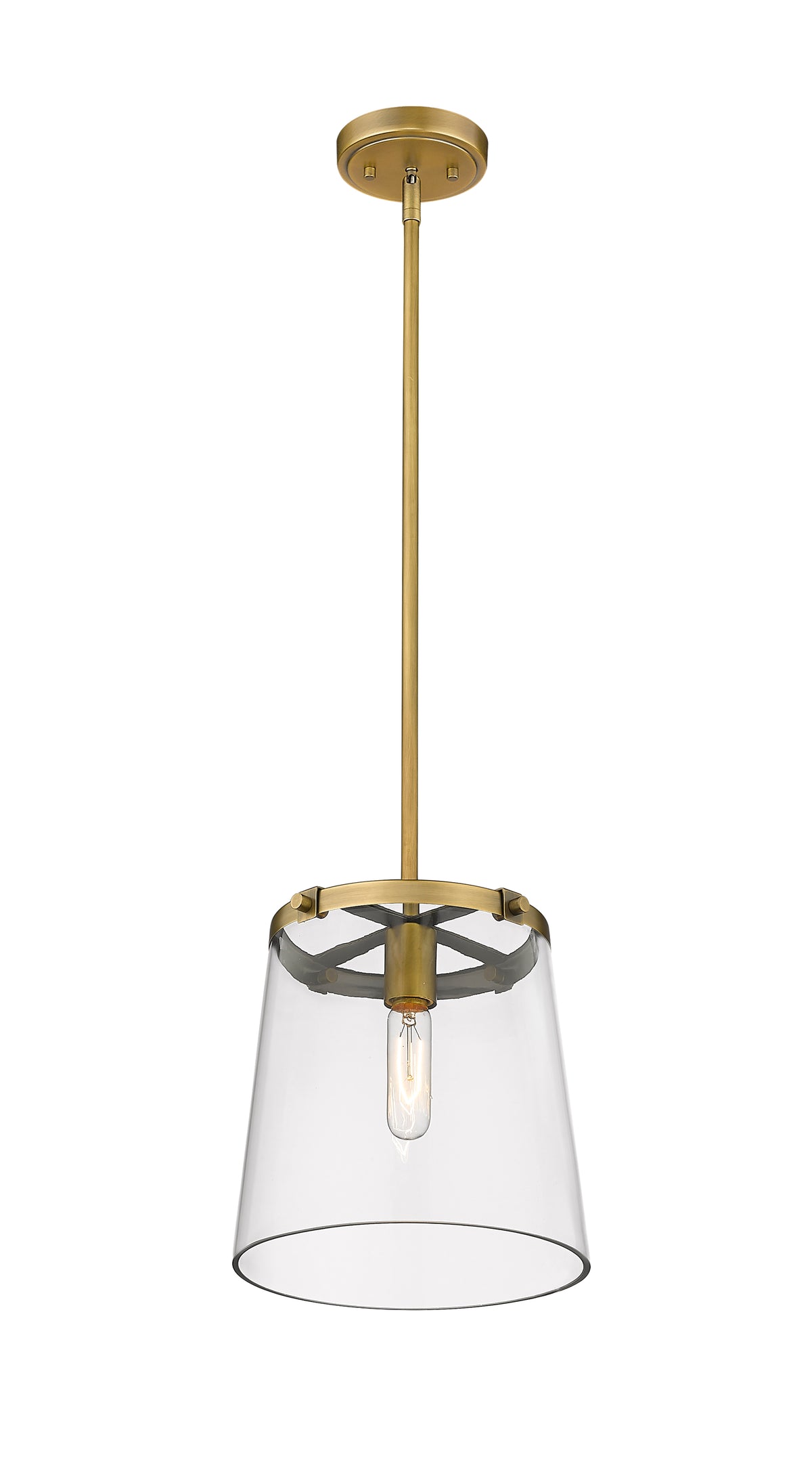 Mini-suspension Callista Laiton frotté, 10" – vue 5