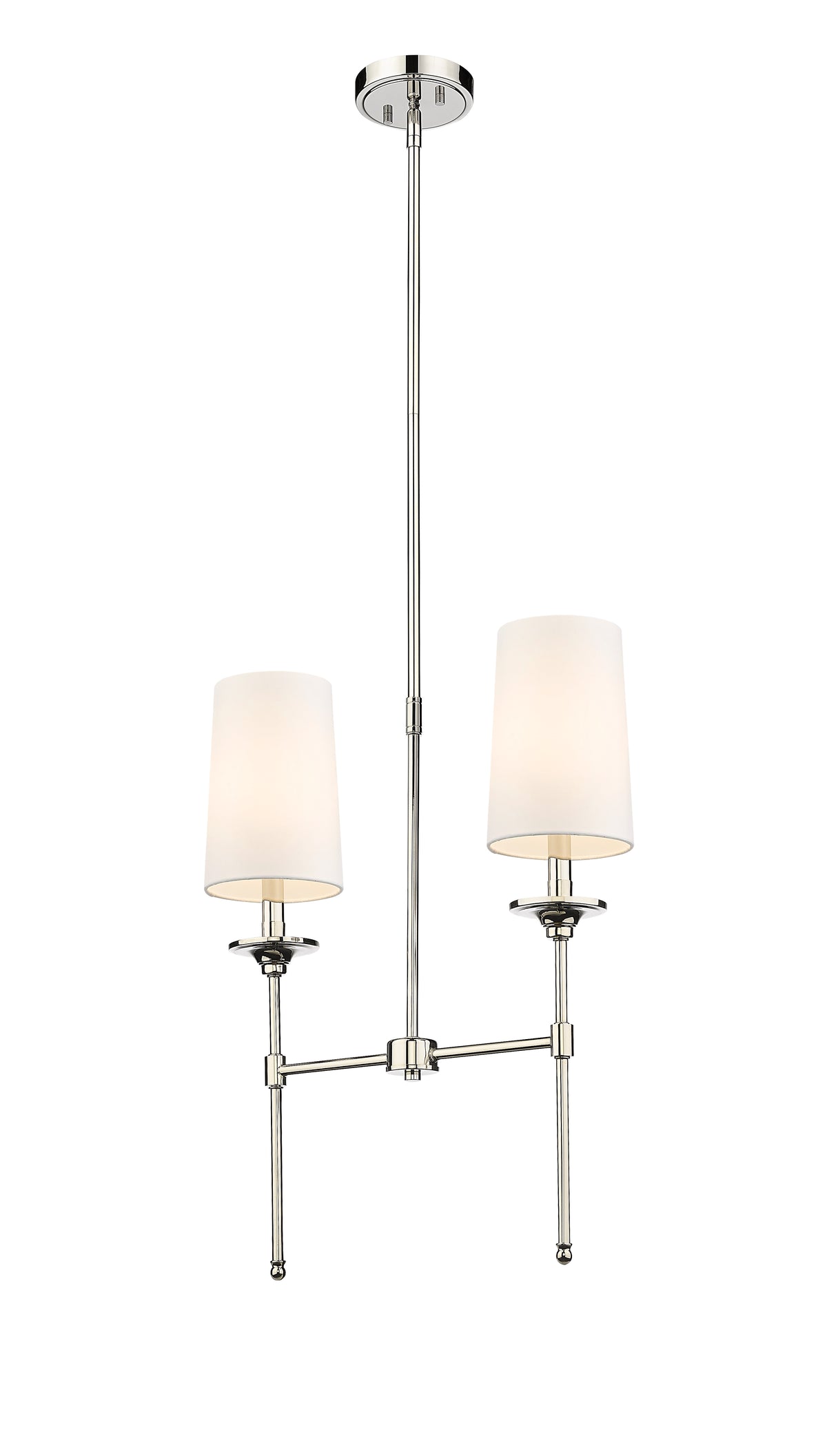 Lustre linéaire Emily Nickel poli – vue 5