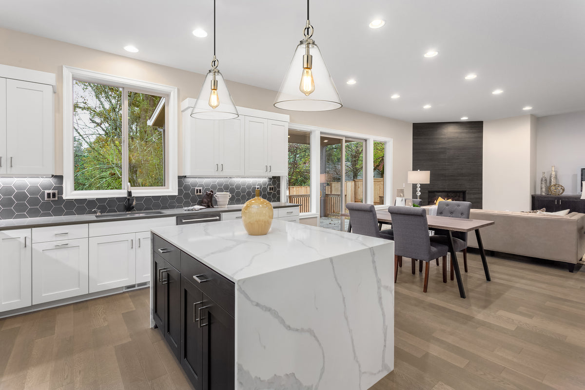Suspension Harper Nickel poli – vue 2