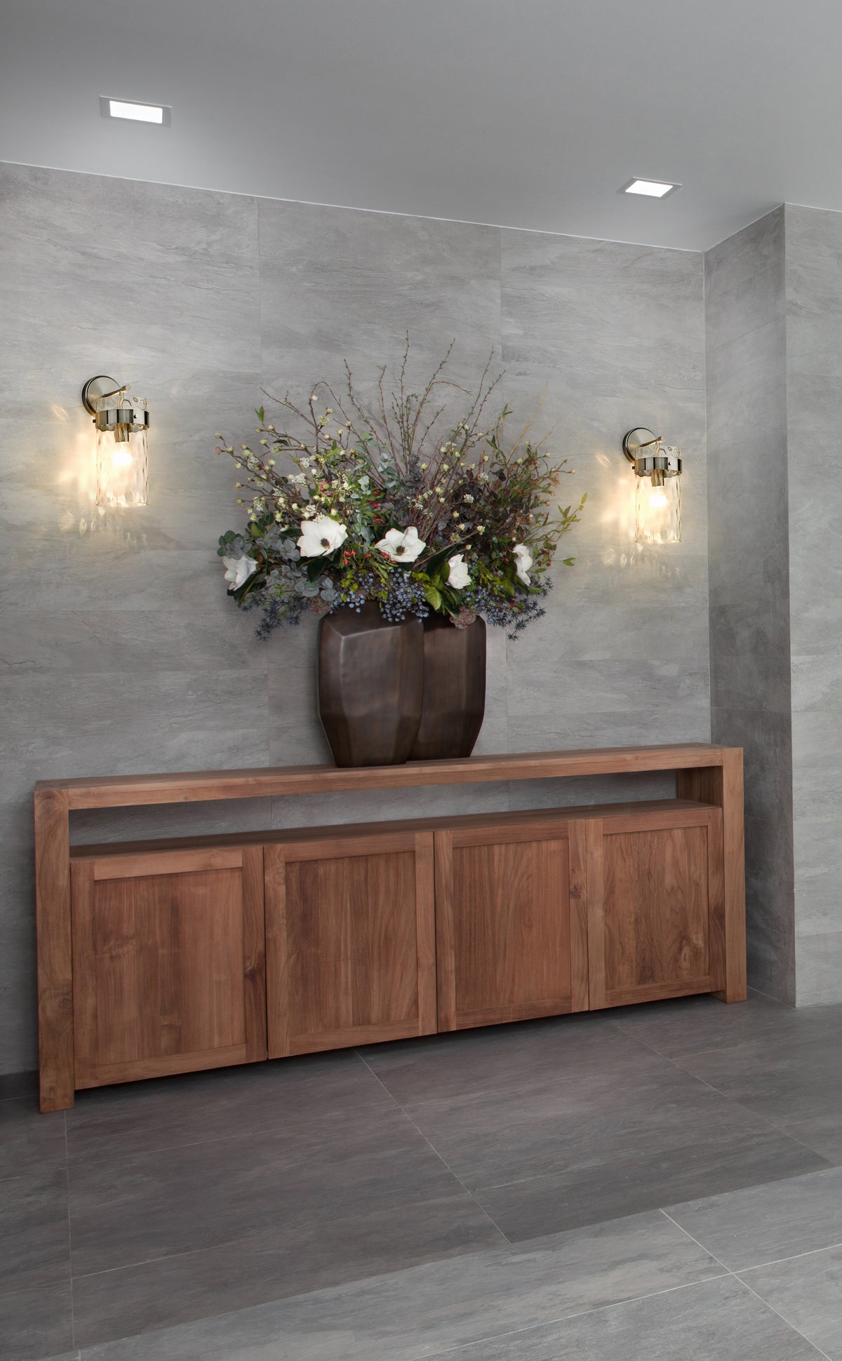Applique murale Fontaine Nickel brossé, 6 1/2" – vue 3