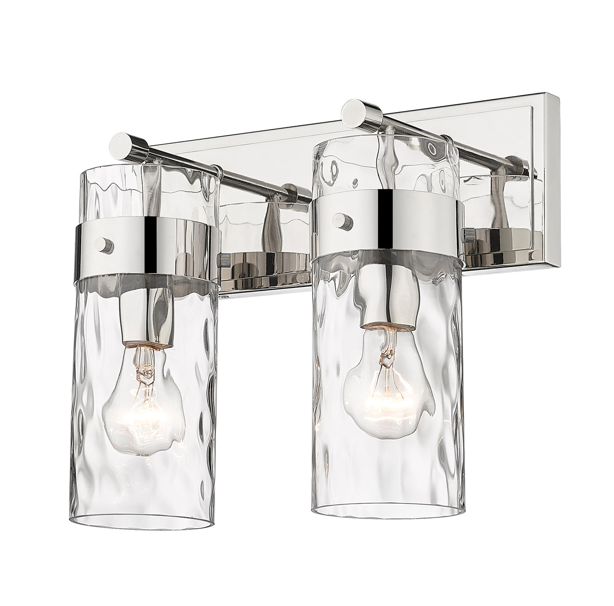 Luminaire de vanité Fontaine Nickel poli, 14" – vue 4