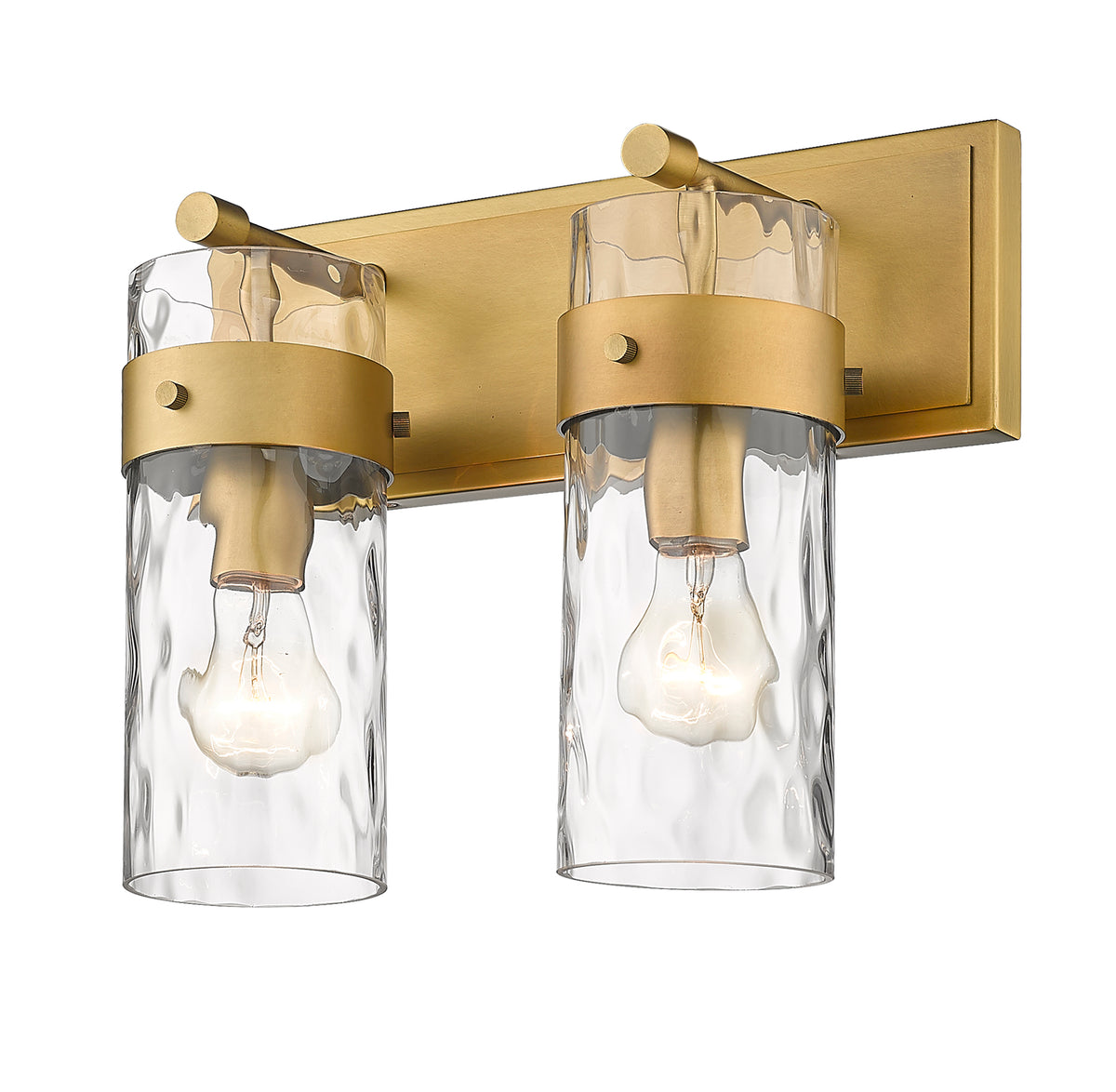 Luminaire de vanité Fontaine Laiton frotté, 14" – vue 4
