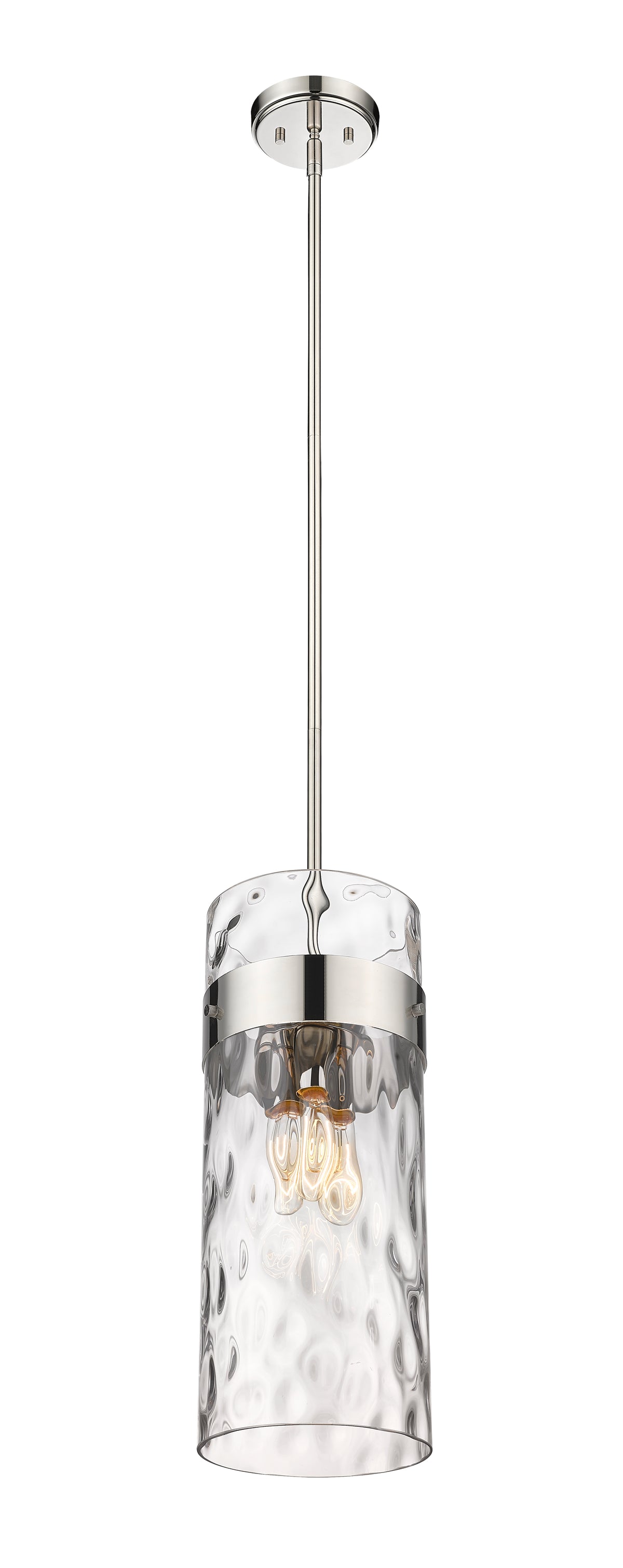 Mini-suspension Fontaine Tige, Nickel poli, 9" – vue 5