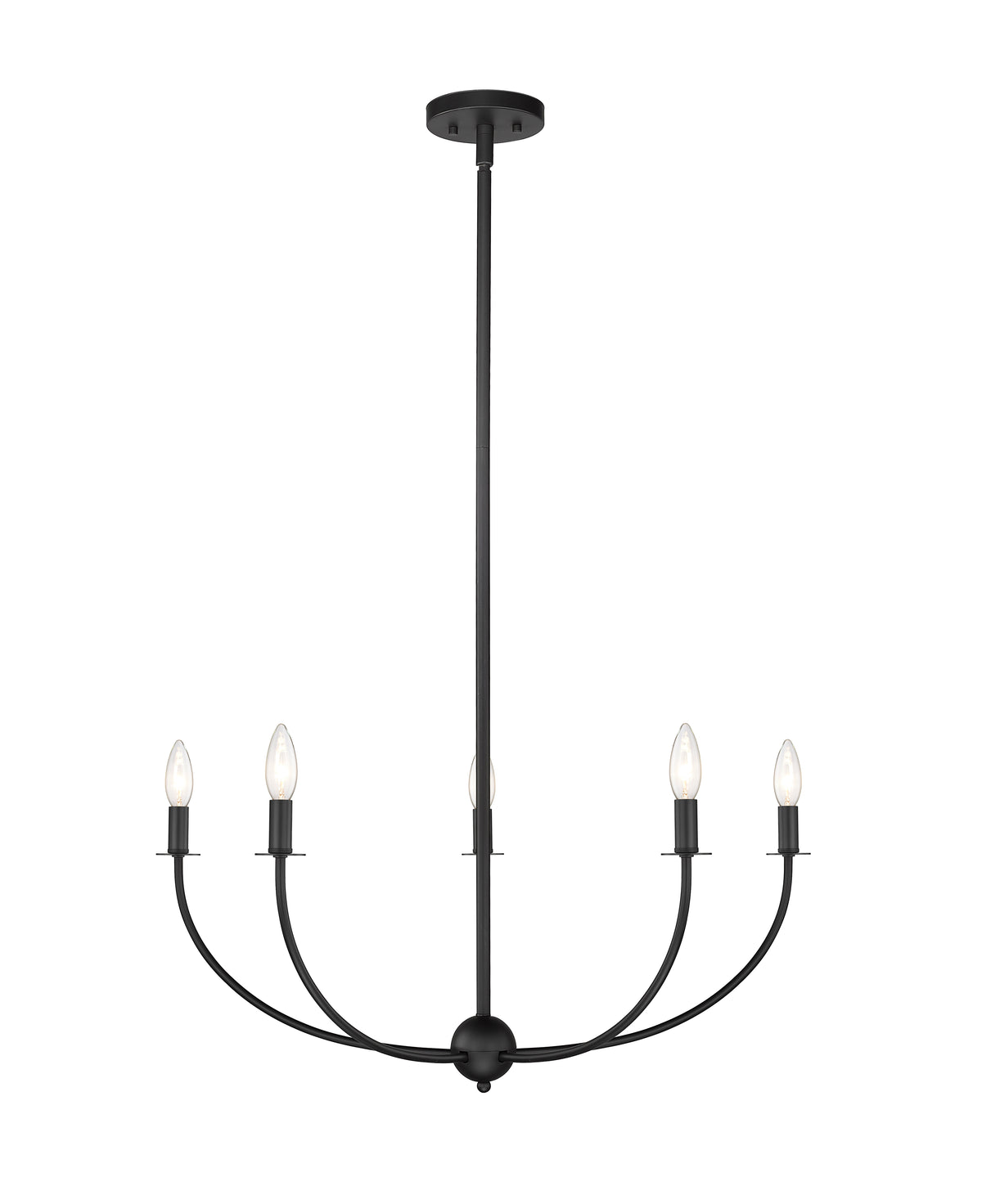 Lustre Shannon Noir mat, 32" – vue 4