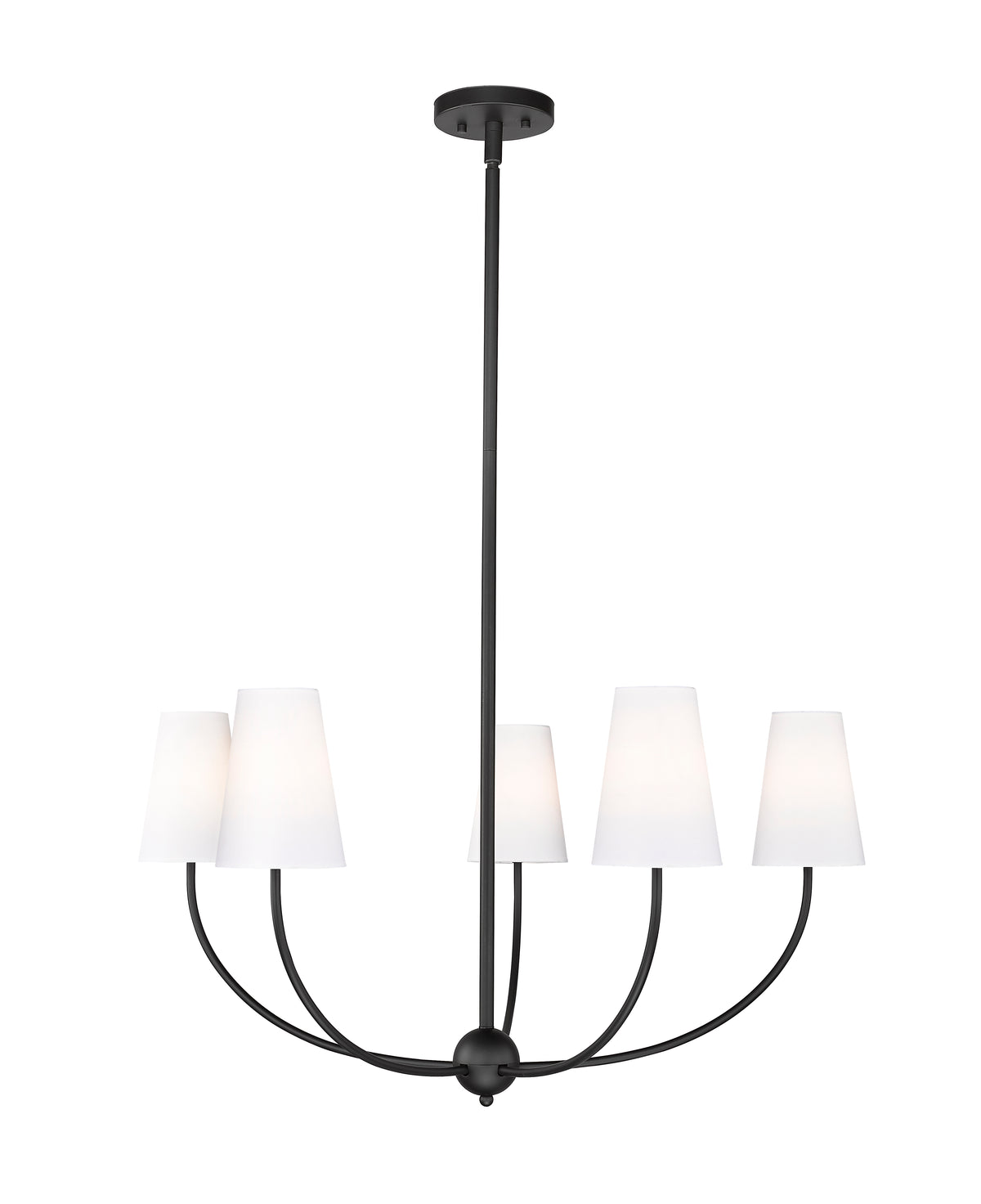 Lustre Shannon Noir mat, 32" – vue 5