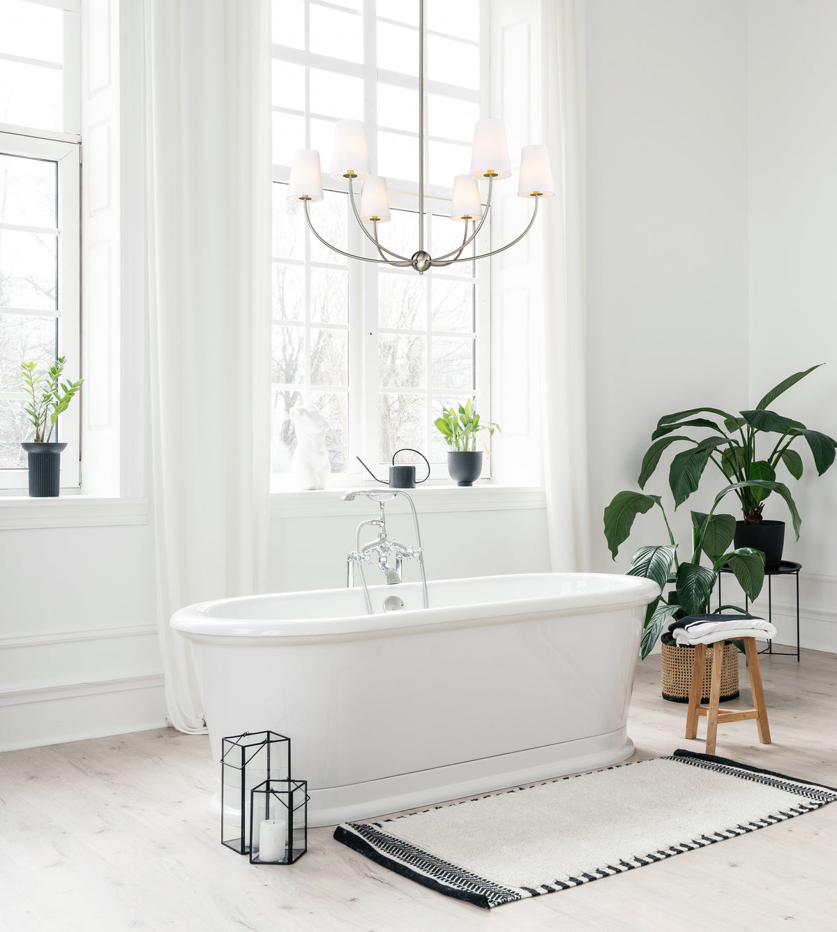 Lustre Shannon Nickel brossé, 42" – vue 2