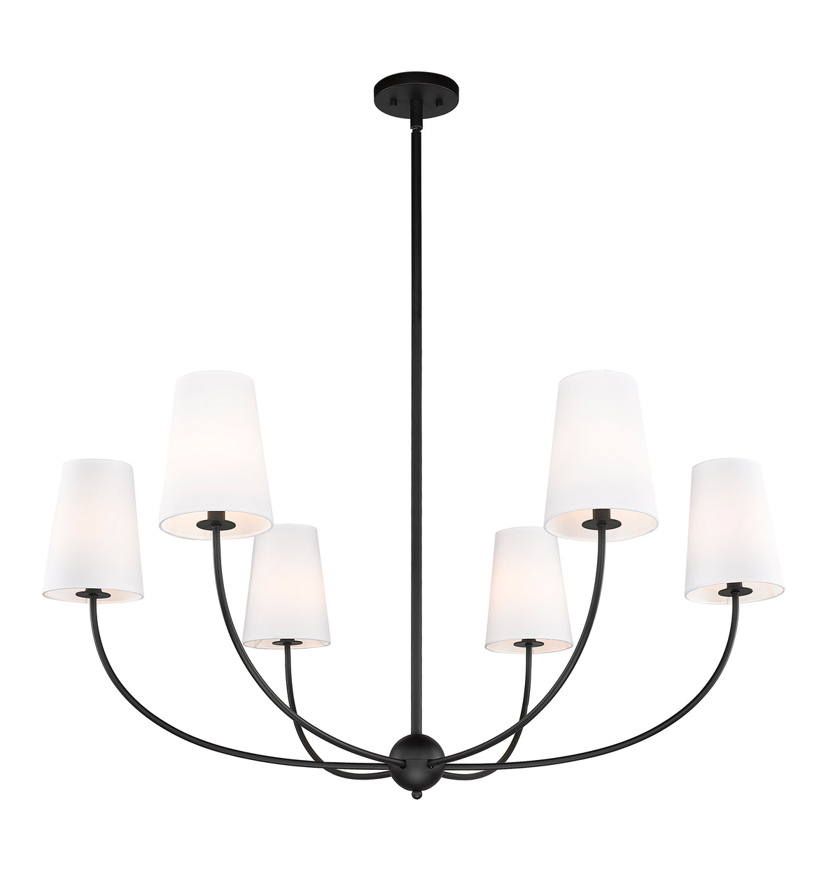 Lustre Shannon Noir mat, 42" – vue 5