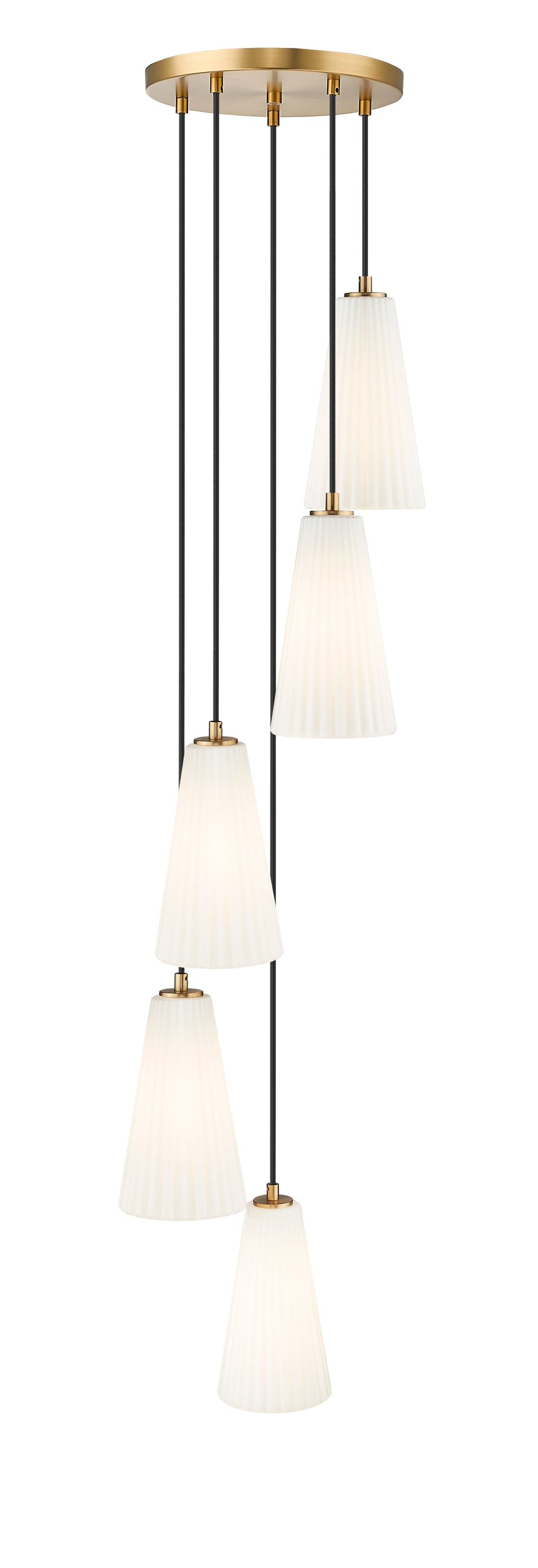 Lustre Farrell Or moderne, 12", 11" – vue 4