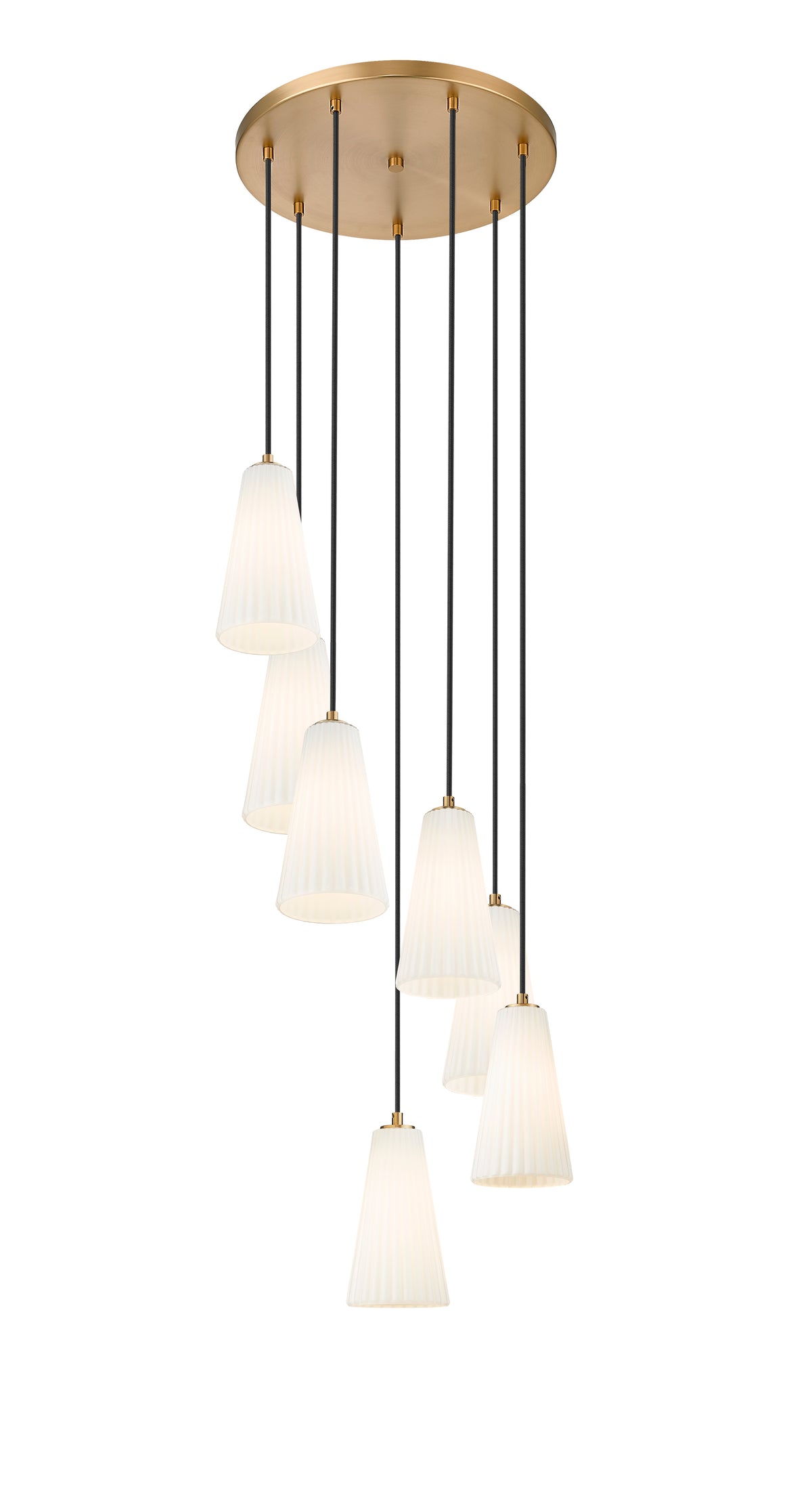 Lustre Farrell Or moderne, 18", 11" – vue 5