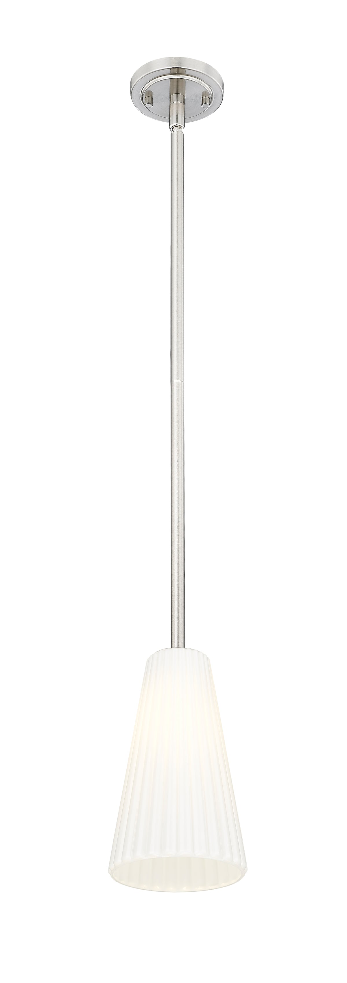 Mini-suspension Farrell Tige, Nickel brossé, 11" – vue 5