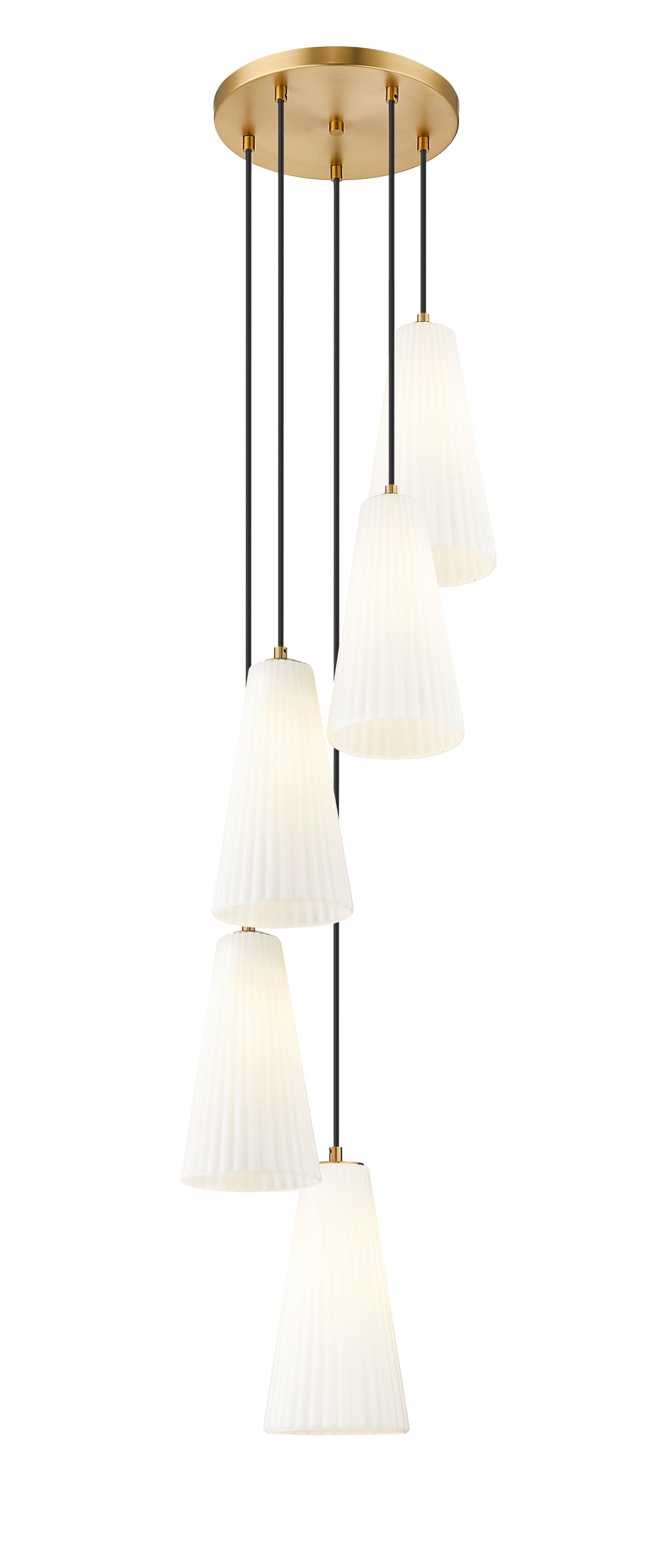 Lustre Farrell Or moderne, 12", 13 3/4" – vue 5