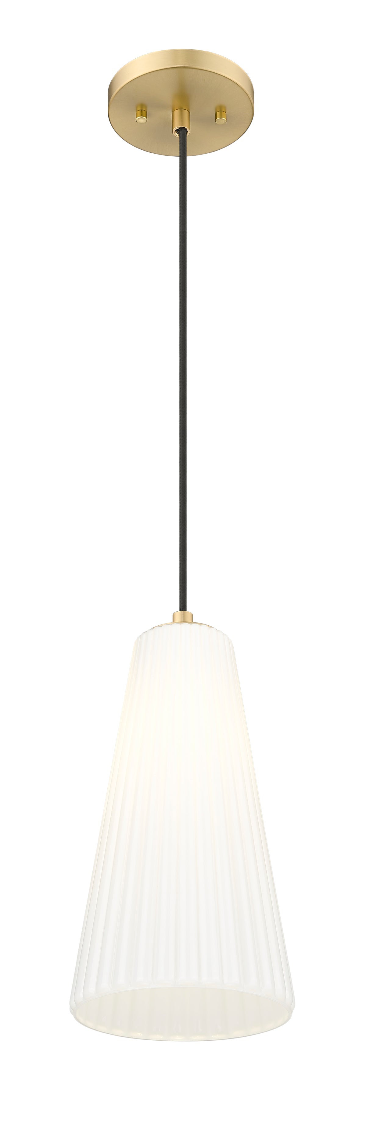 Mini-suspension Farrell Câble, Or moderne, 13 3/4" – vue 5