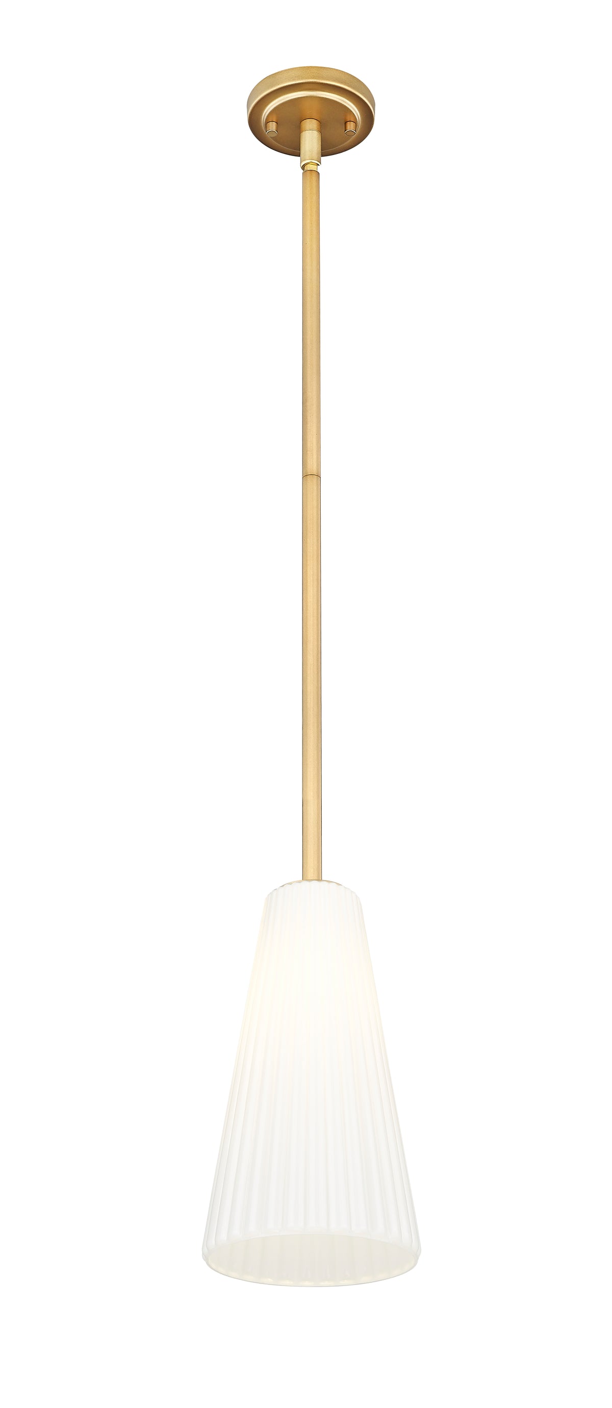 Mini-suspension Farrell Tige, Or moderne, 13 3/4" – vue 5