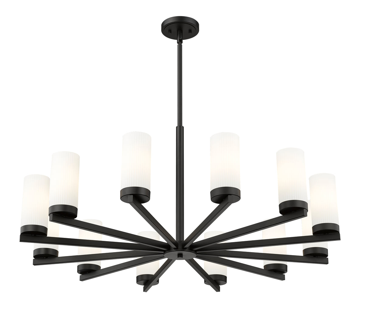 Lustre Danica Noir mat, 39" – vue 5