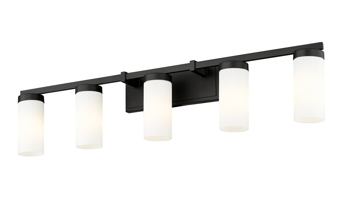 Luminaire de vanité Danica Noir mat, 38 3/4" – vue 4