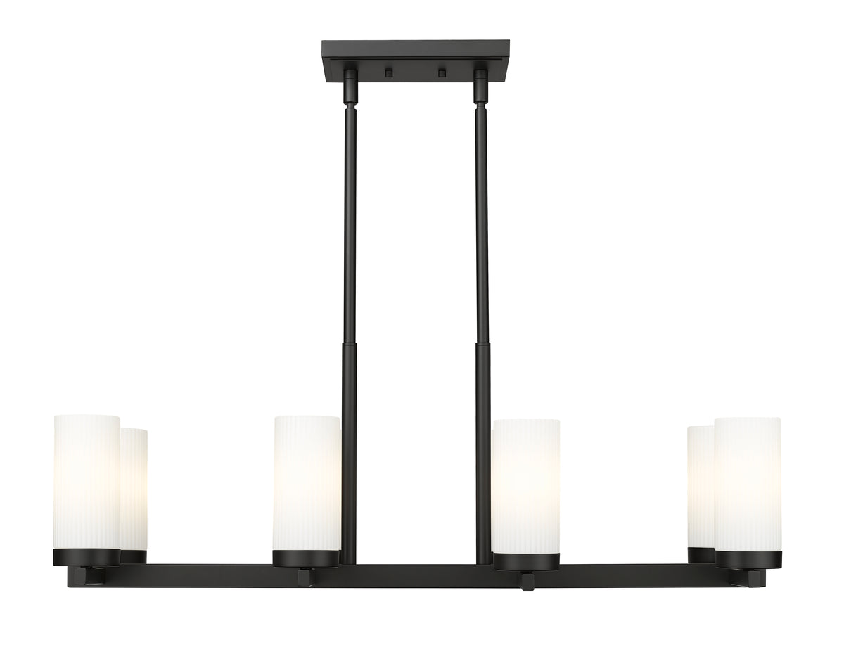 Suspension linéaire Danica Noir mat – vue 5