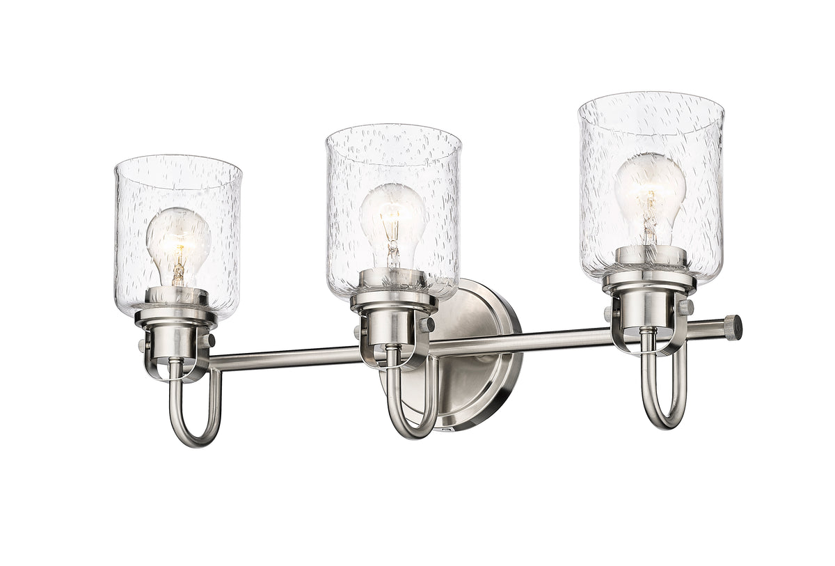Luminaire de vanité Kinsley Nickel brossé, 22" – vue 4