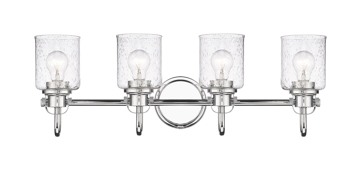 Luminaire de vanité Kinsley Chrome, 28" – vue 5