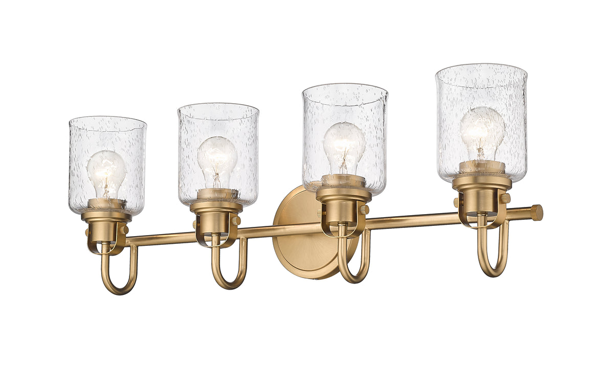Luminaire de vanité Kinsley Or héritage, 28" – vue 4