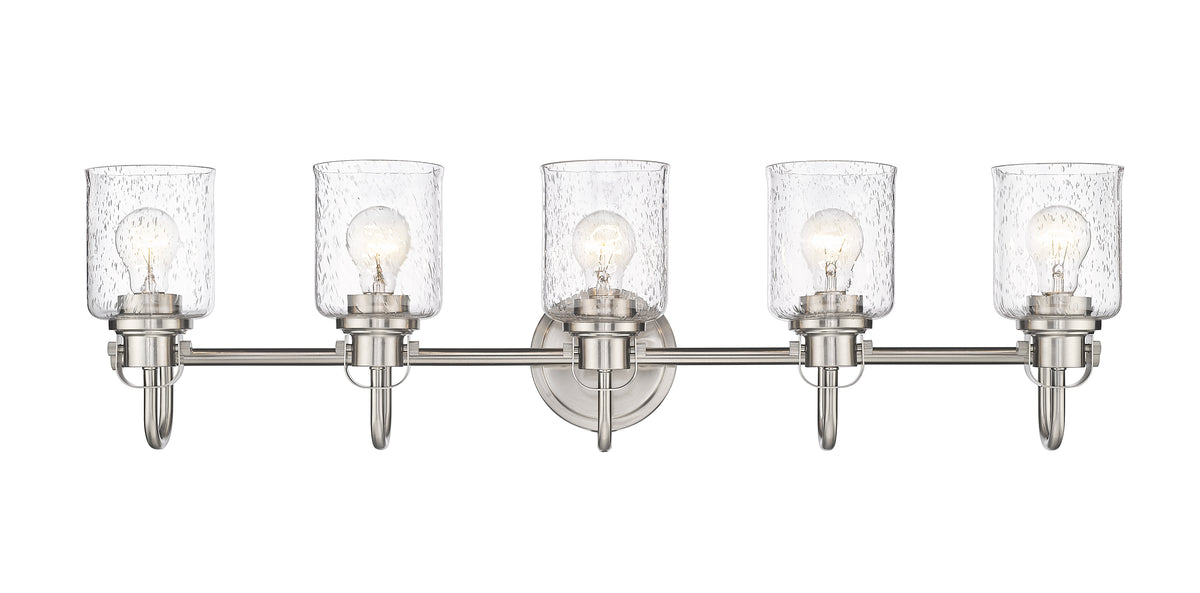 Luminaire de vanité Kinsley Nickel brossé, 35" – vue 5