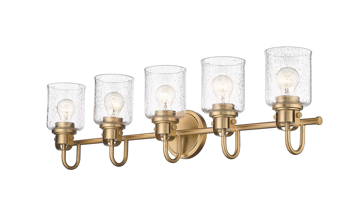 Luminaire de vanité Kinsley Or héritage, 35" – vue 4