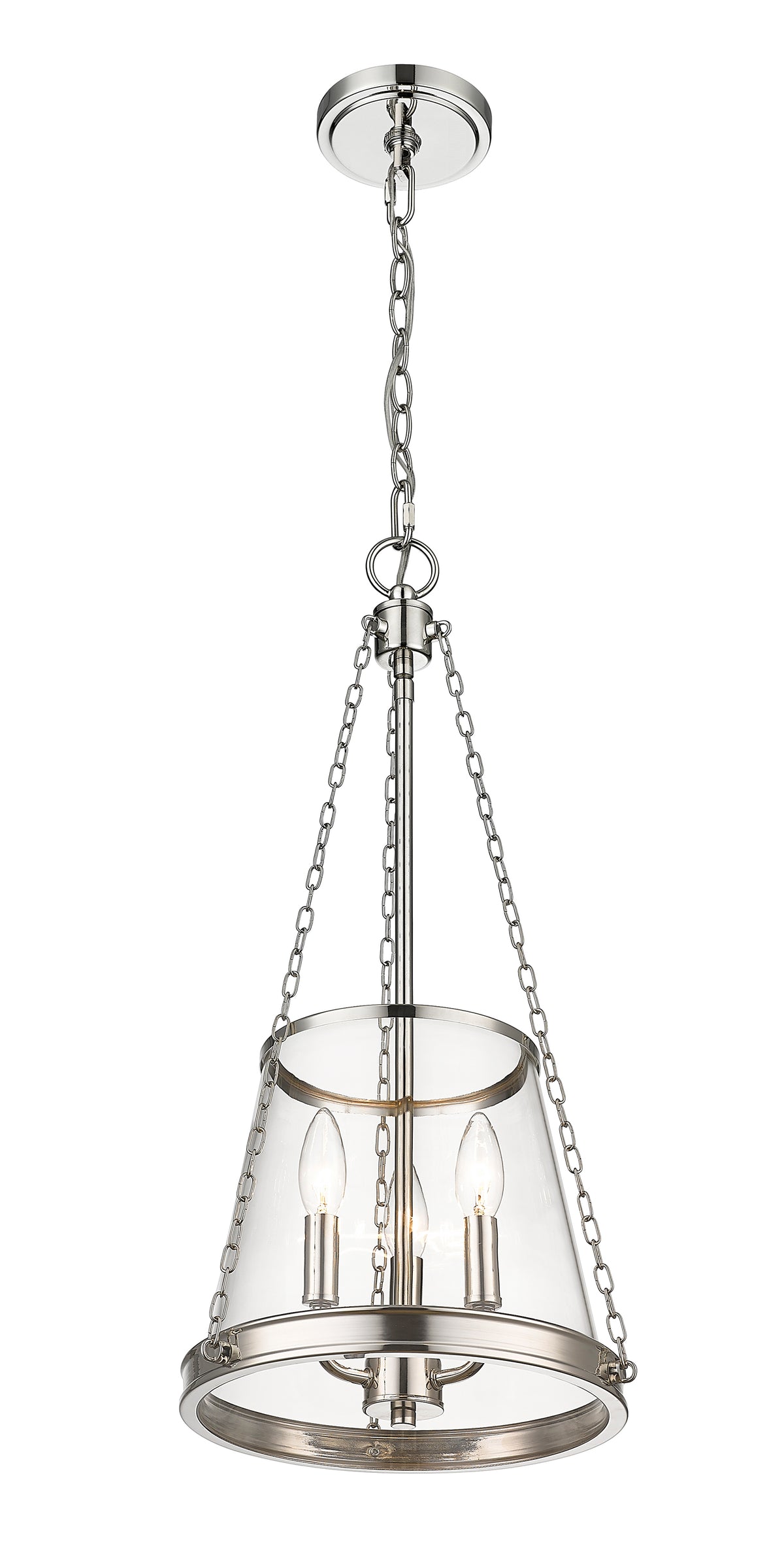 Lustre Prescott Nickel poli, 12" – vue 4