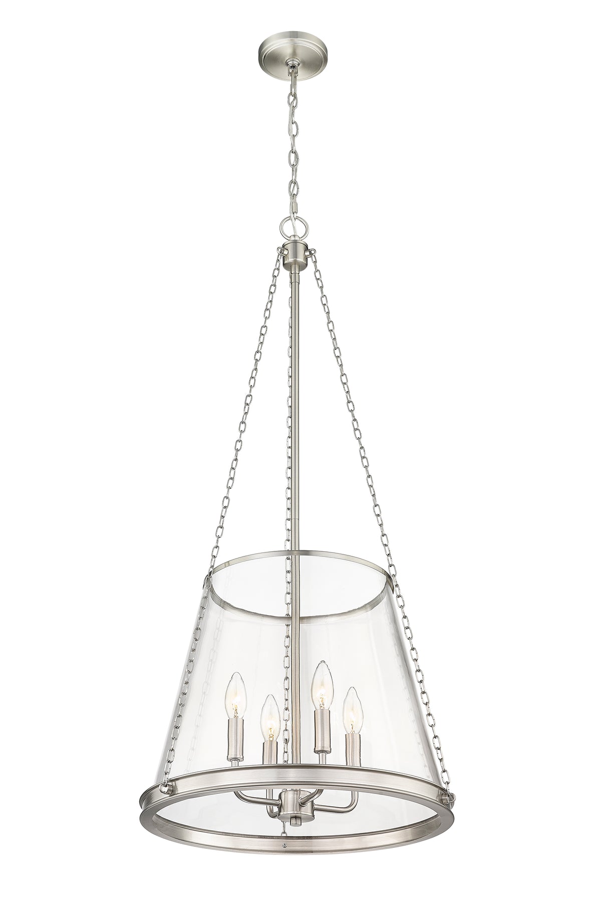 Lustre Prescott Nickel brossé, 18" – vue 4