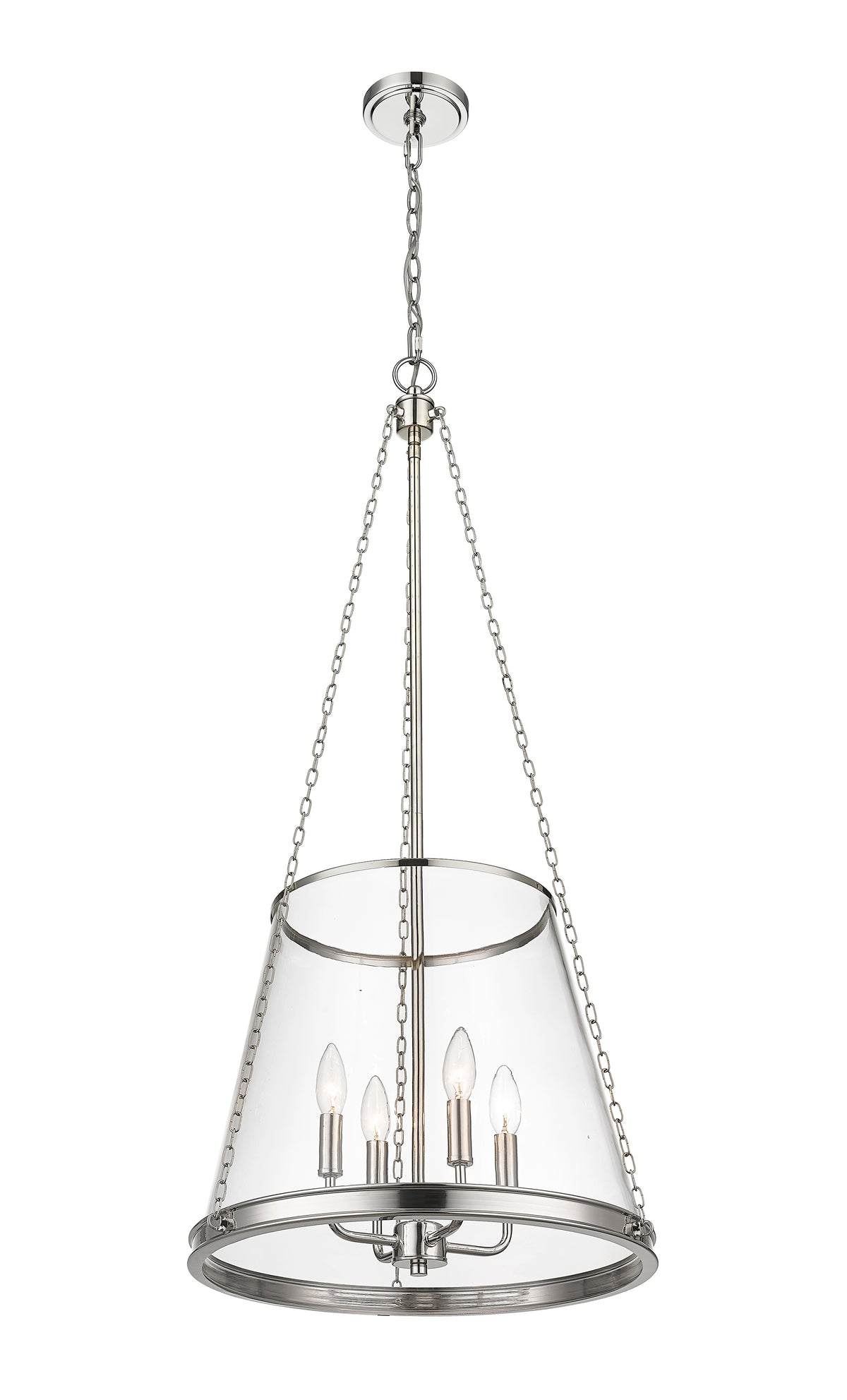 Lustre Prescott Nickel poli, 18" – vue 4