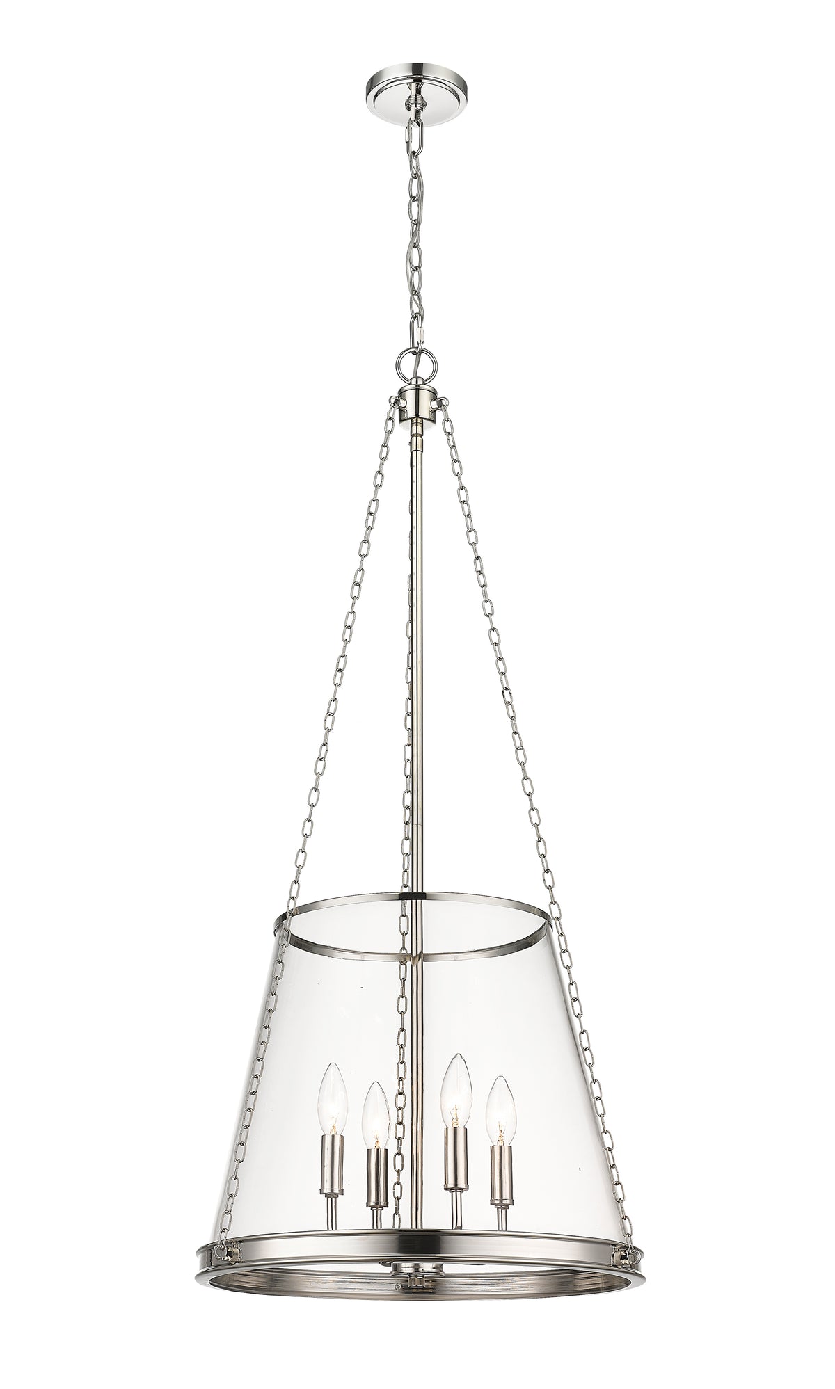 Lustre Prescott Nickel poli, 18" – vue 5