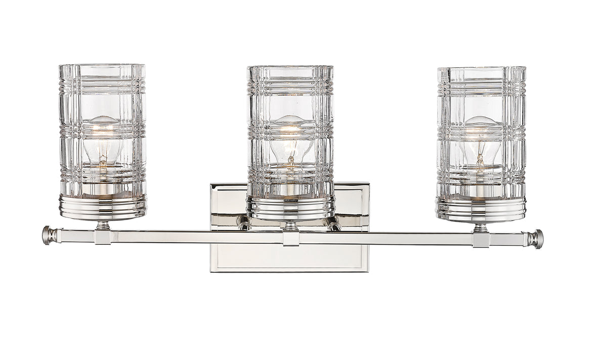 Luminaire de vanité Archer Nickel poli, 25" – vue 4
