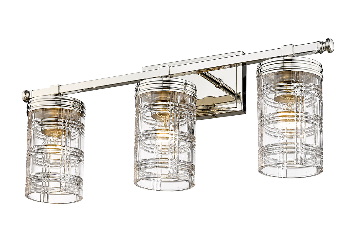 Luminaire de vanité Archer Nickel poli, 25" – vue 5