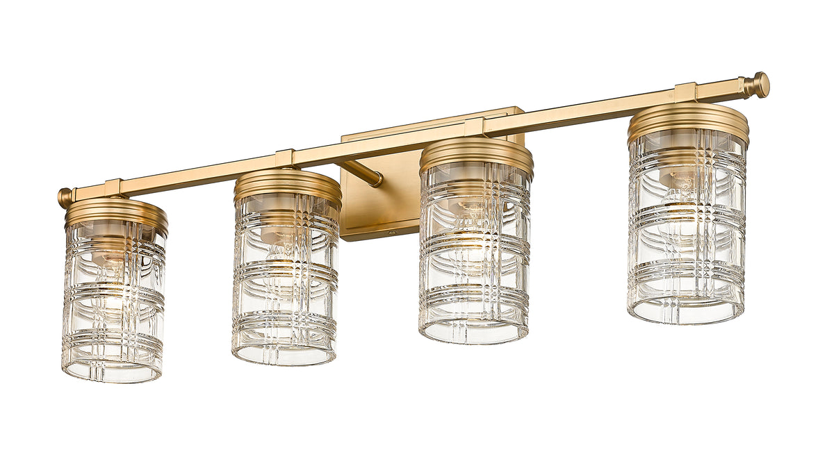 Luminaire de vanité Archer Or héritage, 32 3/4" – vue 5