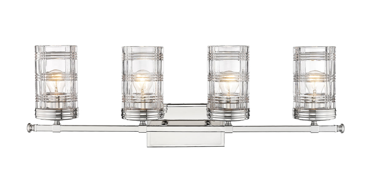 Luminaire de vanité Archer Nickel poli, 32 3/4" – vue 4