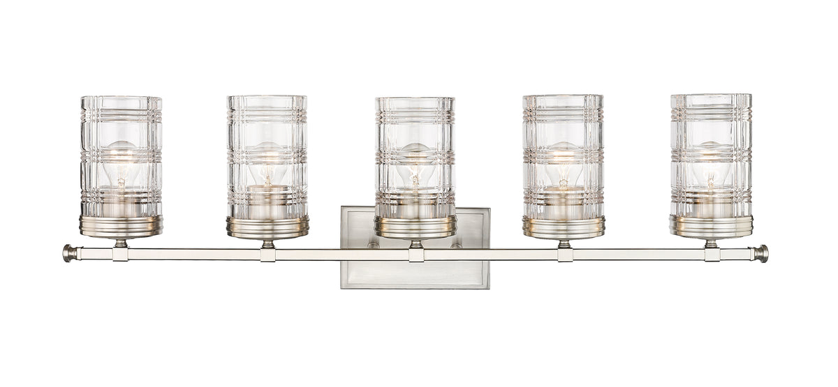 Luminaire de vanité Archer Nickel brossé, 38" – vue 4