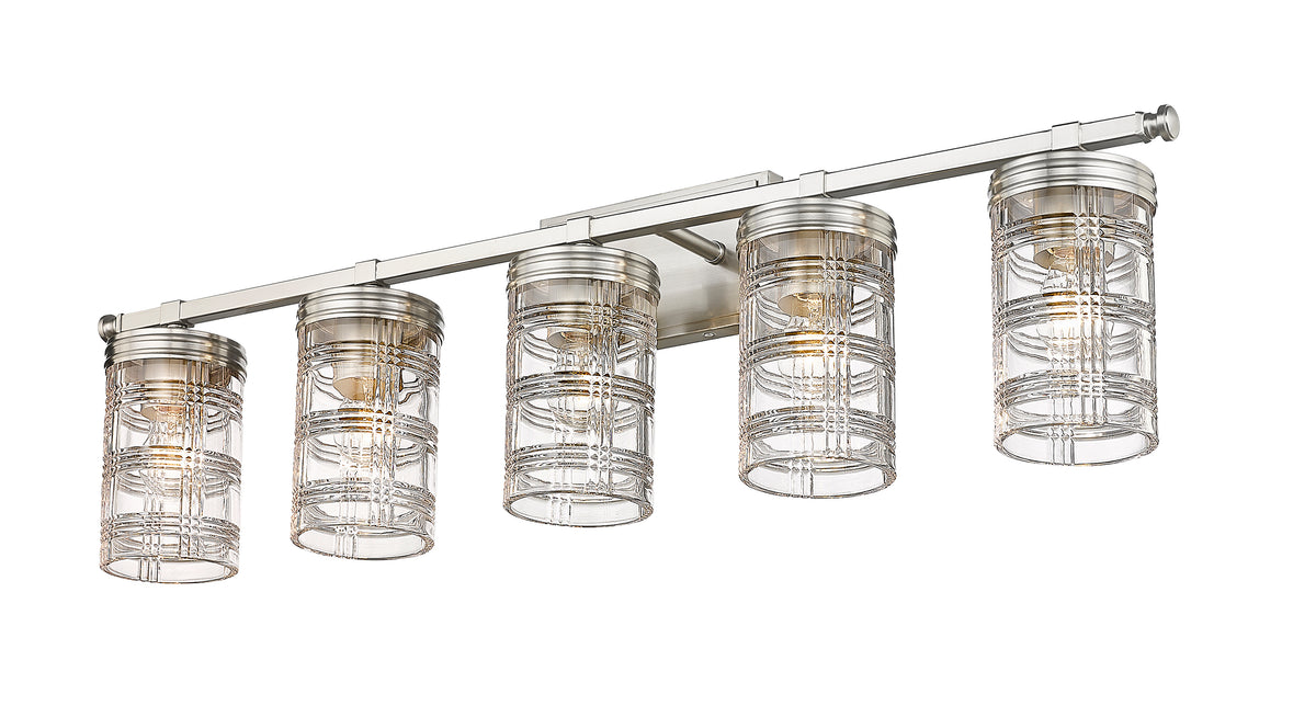 Luminaire de vanité Archer Nickel brossé, 38" – vue 5