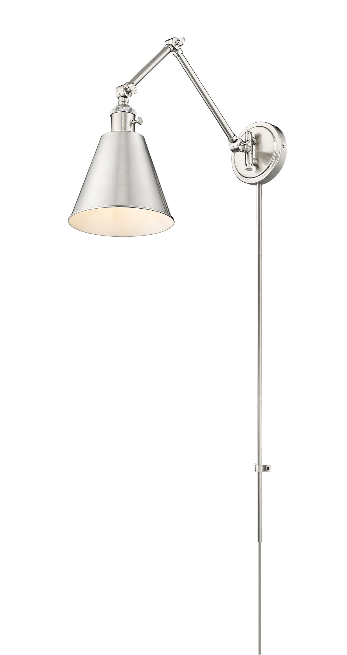 Applique murale Gayson Nickel brossé, Nickel brossé – vue 5