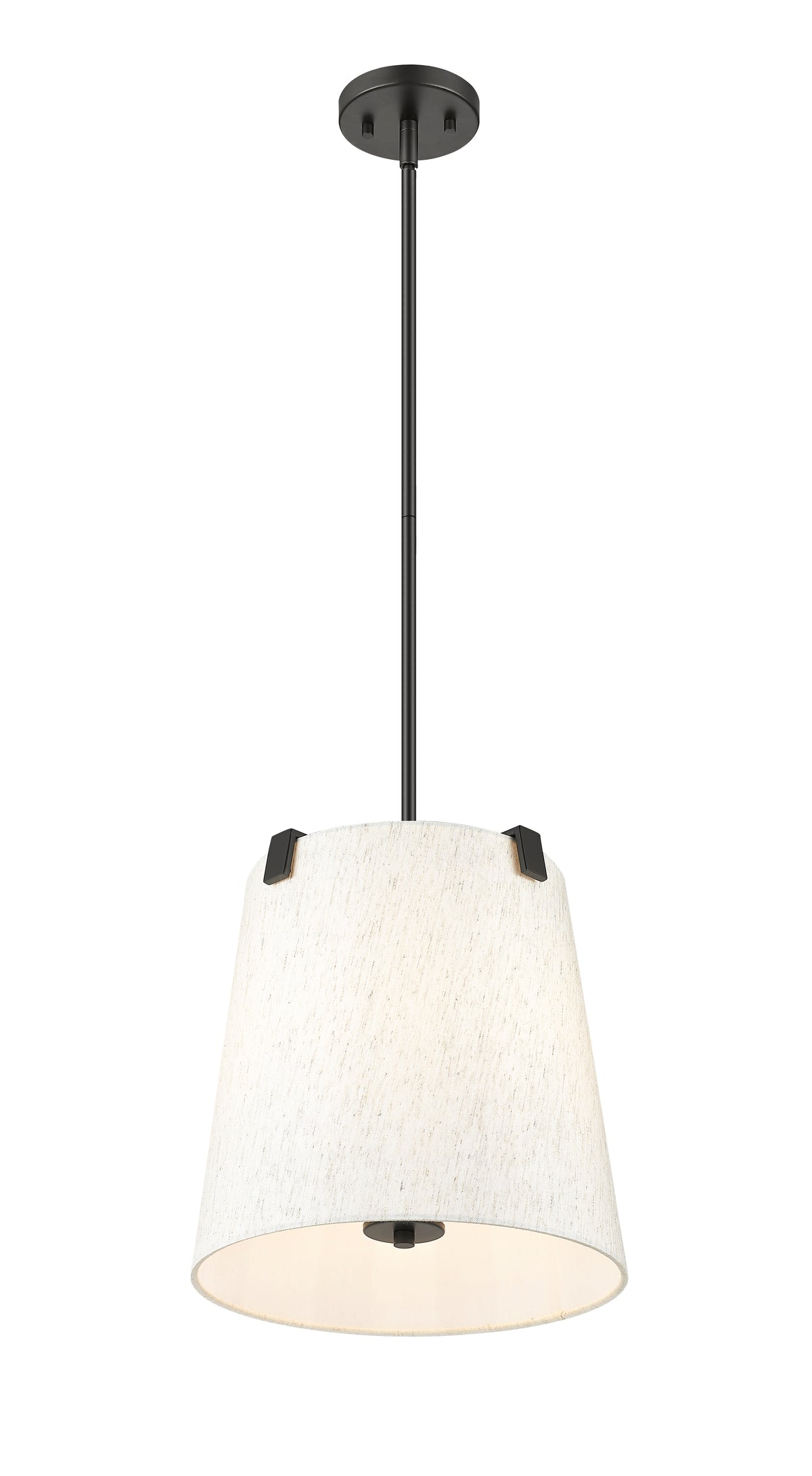 Suspension Weston Noir mat, Crème, 13" – vue 5