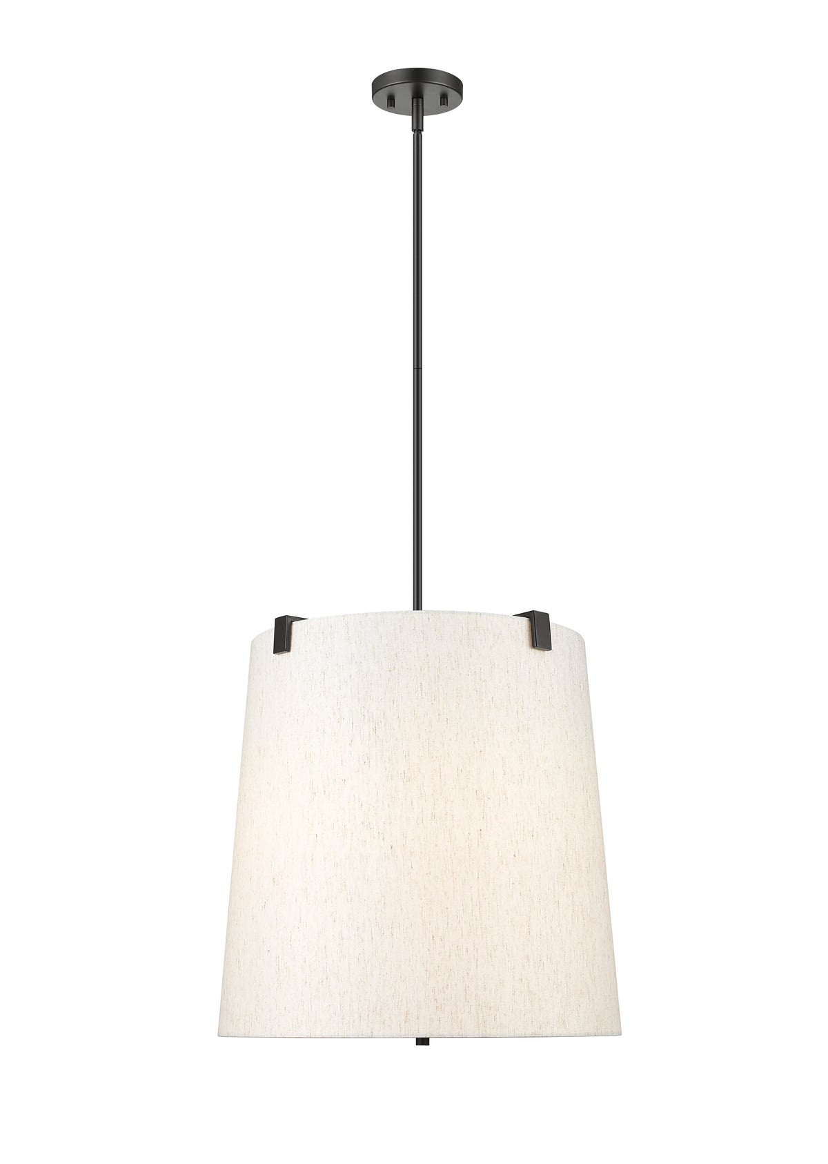 Suspension Weston Noir mat, Crème, 18" – vue 4