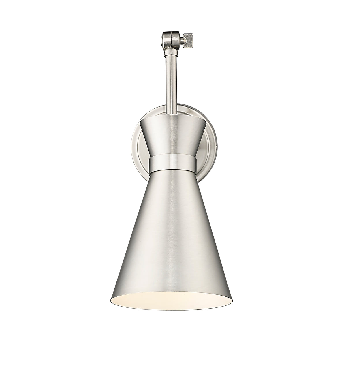 Applique murale Soriano Nickel brossé, Nickel brossé – vue 4