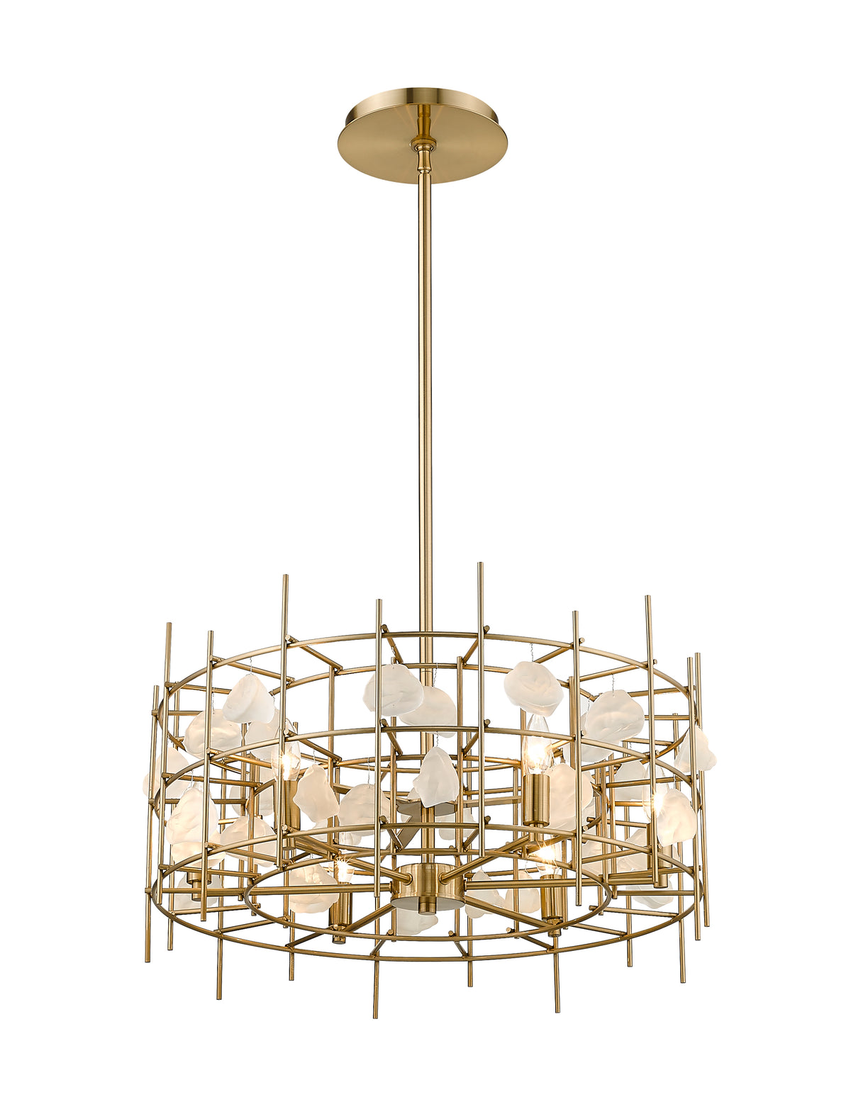 Lustre Garroway Laiton vieilli, 24" – vue 5