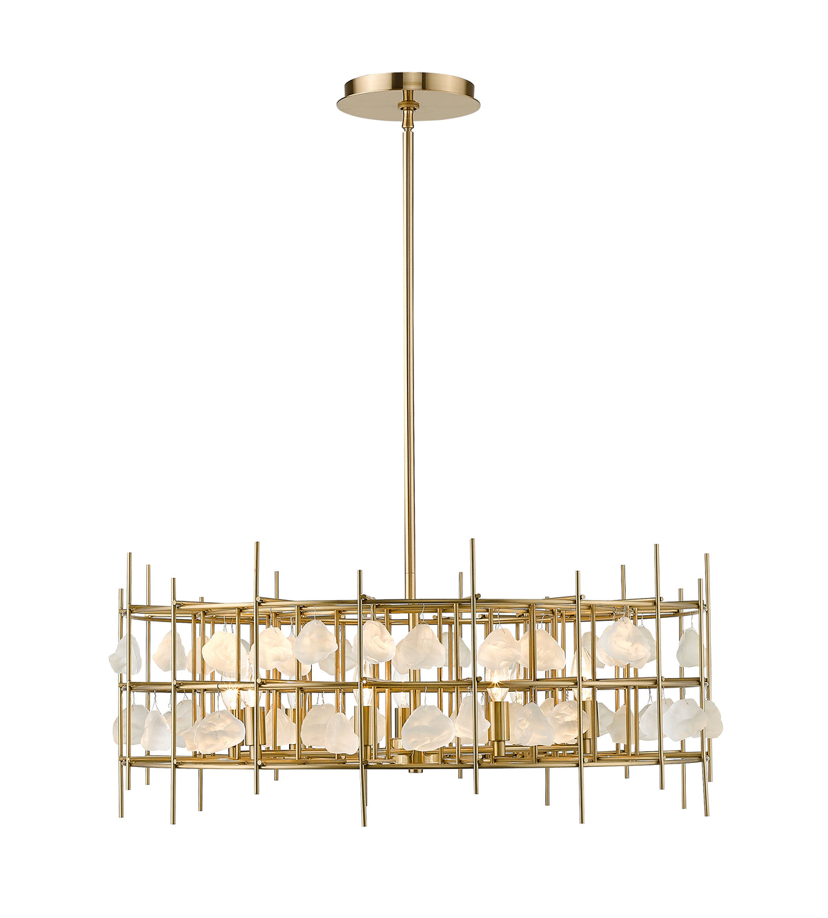 Lustre Garroway Laiton vieilli, 32" – vue 4