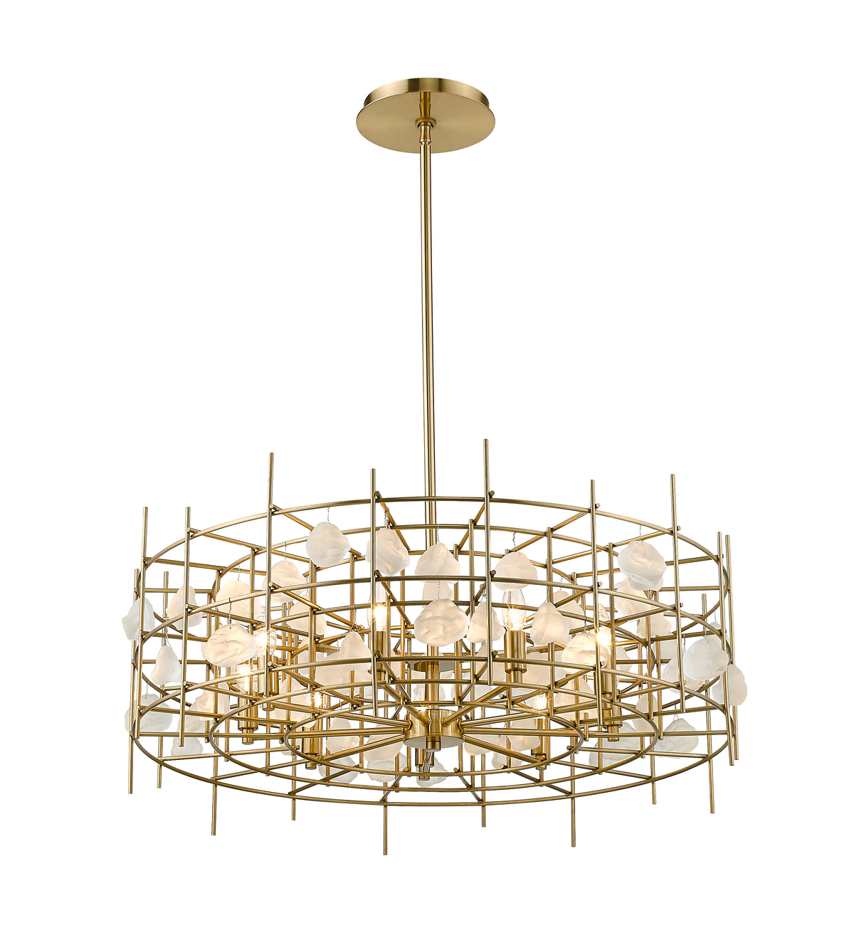 Lustre Garroway Laiton vieilli, 32" – vue 5