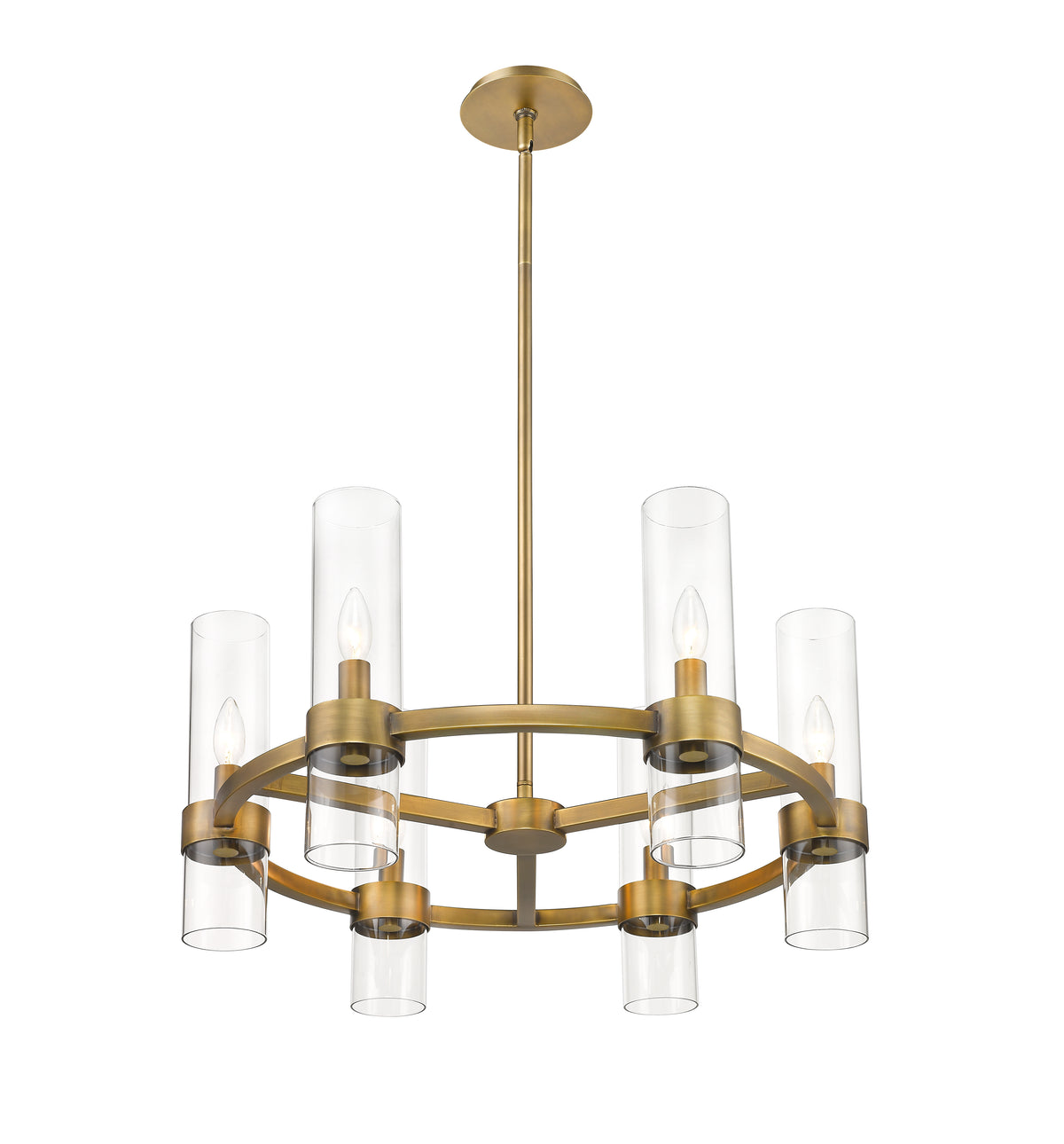 Lustre Datus Laiton frotté, 26" – vue 5